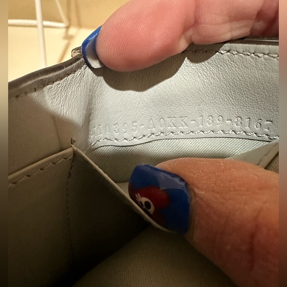 Fendi Calfskin micro trifold wallet - Picture 3 of 16